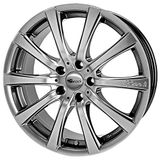 Brock B21 chroomzilver gelakt 7,5x17 ET45 5.00x108.00 hub Hole 72,60 mm - aluminium velgen