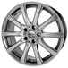 Brock B21 chroomzilver gelakt 7,5x17 ET45 5.00x108.00 hub Hole 72,60 mm - aluminium velgen