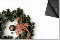 Dietrix Inductie Beschermer 65x52 - Feestdagen - Kerst krans