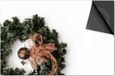 Dietrix Inductie Beschermer 65x52 - Feestdagen - Kerst krans