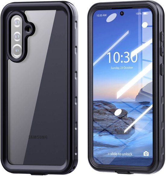 Redpepper Dot Plus Waterproof Backcover geschikt voor Samsung Galaxy A56 - Zwart