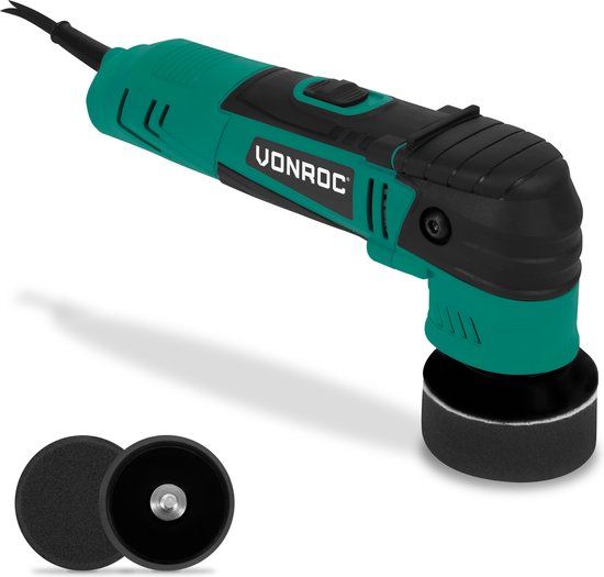 VONROC Excentrische polijstmachine - 400W - Ø50 en Ø75MM