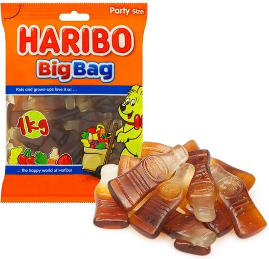 Haribo Big Bag Happy-Cola - 1 kg