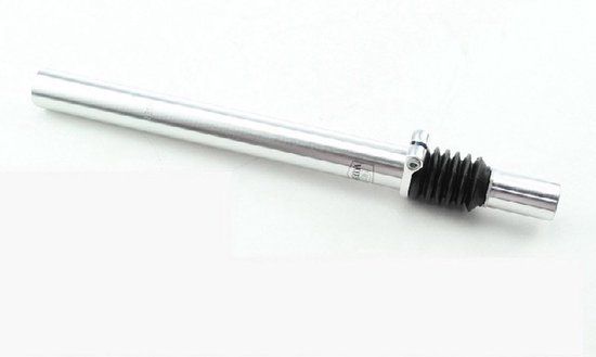 Post Moderne Verende Zadelpen - 26.0mm - Grijs - Aluminium - Stadsfiets