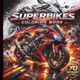 Superbikes Coloring Book