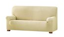 Eysa Cora Bi-Elastic Sofa Hoes 4-zits, Polyester-Katoen, Beige, 36 x 27 x 19 cm