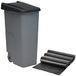 WELL HOME MOBILIARIO & DECORACIÓN Recycling containers + 3 x vuilniszakken, 10 stuks, blauw, 42 x 57 x 88 cm