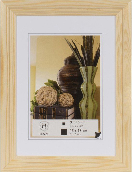 Henzo Artos fotolijst - 13x18 cm - Beige - Hout