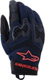 Alpinestars Manti Air Motorhandschoenen Zwart/blauw/rood XL