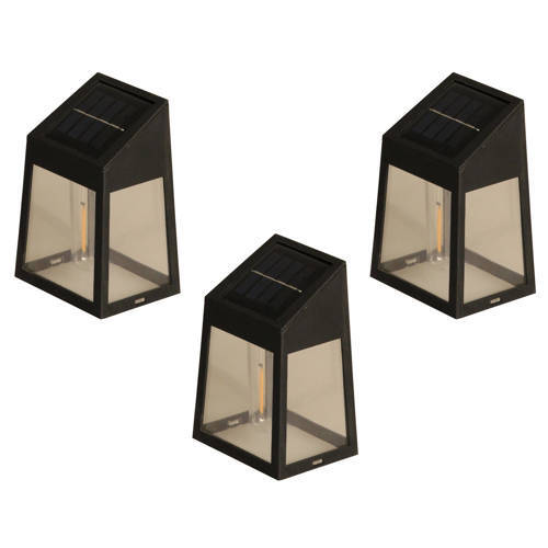 Luxform wandverlichting Vigo (set van 3) (solar) Accu