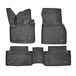 Norm Liners 3D rubberen matten automatten, vloermatten compatibel met Range Rover Evoque vanaf 2018, individuele pasvorm met hoge rand cca 4-5 cm, all-weather 4-delig, premium kwaliteit