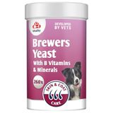 8in1 Biergisttabletten voor honden, unieke combinatie van vitaminen voor alle honden, ondersteunt huid- en vachtverzorging, 1 doos (260 tabletten)