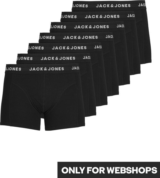 JACK&amp;JONES ADDITIONALS JACHUEY TRUNKS 7 PACK NOOS Heren Onderbroek - Maat XL