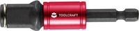 TOOLCRAFT 2-in-1 Snelwisselbithouder Lengte 72 mm Aandrijving