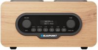 Blaupunkt DR10CR Draagbare radio DAB+ FM, Bluetooth 5.3, USB/microSD-speler, LCD-scherm, klok en alarmfunctie, oplaadbare batterij, hoofdtelefoonuitgang