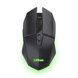Trust GXT 1108 muis Gamen Ambidextrous Bluetooth + USB Type-C 4800 DPI