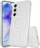 Selected by GSMpunt.nl Hoesje Geschikt voor Samsung Galaxy A55 - Compatibel met MagSafe - Hard Back Cover met Magneet - Transparant