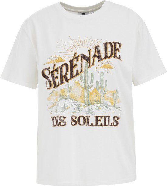 WE Fashion Dames T-shirt met print