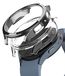 Ringke Slim (2 Stuks) Compatibel met Samsung Galaxy Watch 5 44mm Case - Transparant & Donker Chroom