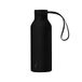 con-tatto Thermosfles met 3 wanden van staal en koper – 25 uur koud en 15 uur warm – inclusief sportlid-hoofdband en stop (Black Hol)