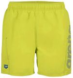 Arena Zwemshort Fundamentals Logo R Heren Zachtgroen/Neonblauw