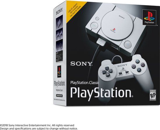 Sony PlayStation Classic - Grijs
