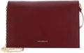 Coccinelle Leren clutch schoudertas Dandy Mini Bag Ribes (rood)paars