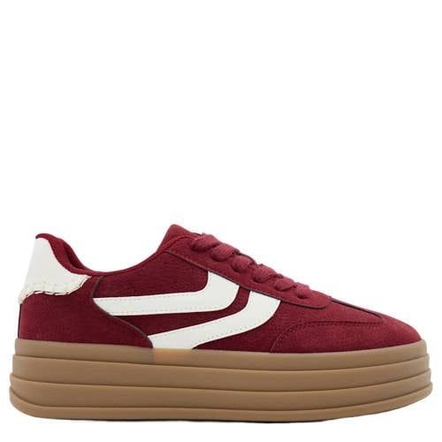 Graceland suède sneakers bordeaux