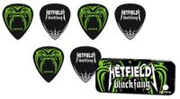 Jim Dunlop Ultex Hetfield Pick Tin Pleks 0,73 mm zwart, 6er-Set