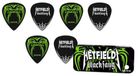 Jim Dunlop Ultex Hetfield Pick Tin Pleks 0,73 mm zwart, 6er-Set