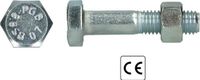 PGB-FASTENERS SB-boulon CE 8.8 EN15048-1 M12x80 Zn | 50 pc