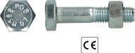 PGB-FASTENERS SB-boulon CE 8.8 EN15048-1 M12x80 Zn | 50 pc