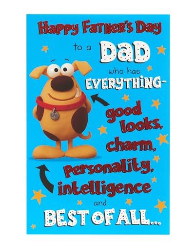 UK Greetings UK Greetings Vaderdagkaart voor papa - grappig ontwerp