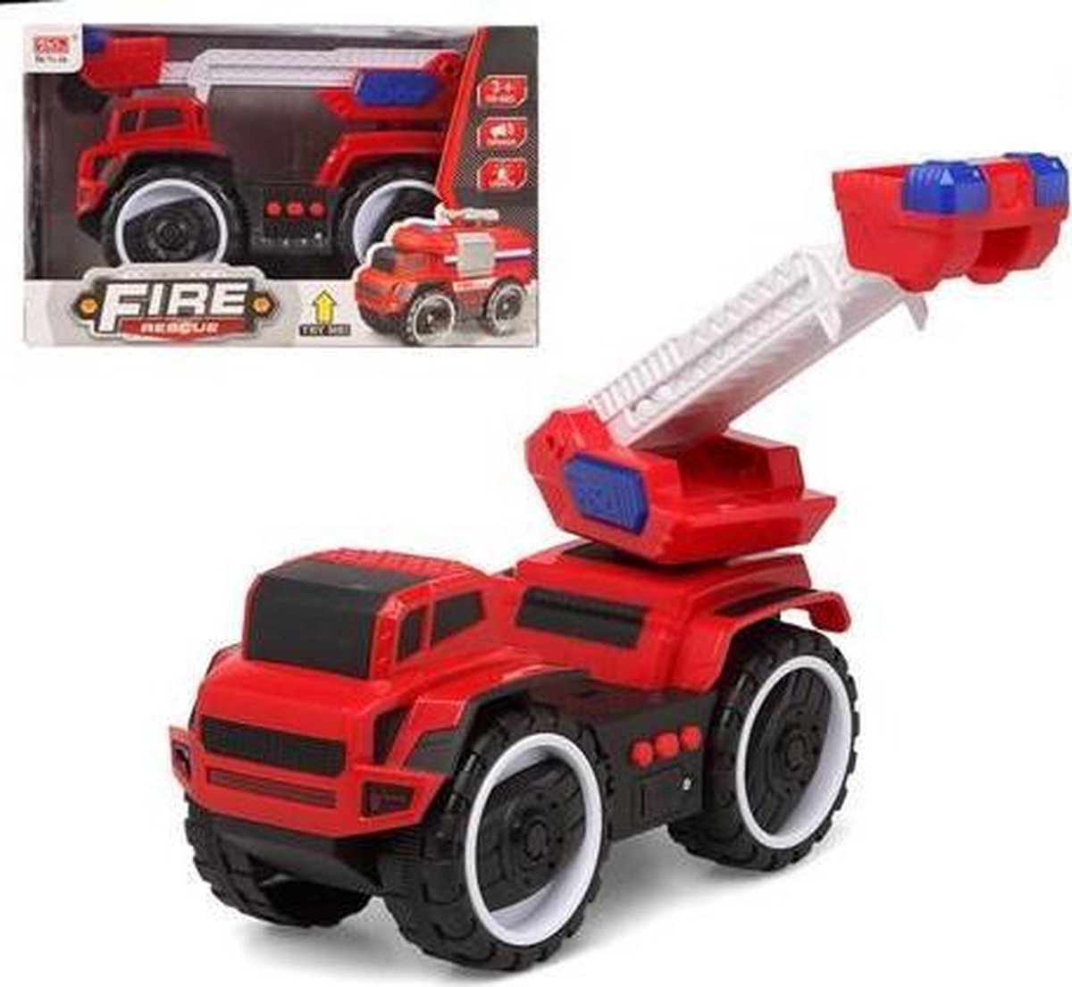 Bigbuy Fun Brandweerwagen Rood 113630