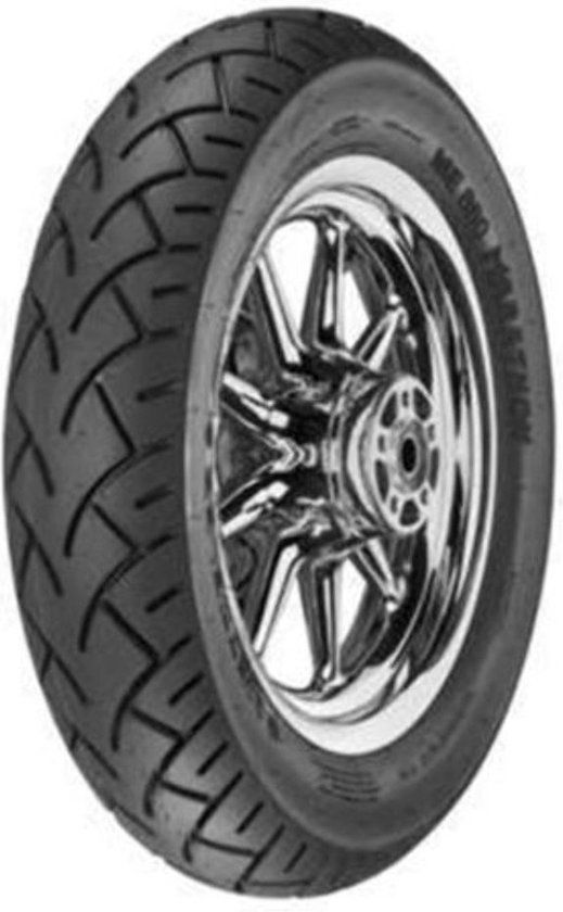 METZELER ME 888 Marathon Ultra WW 130/90 - 16 M/C 67H TL Fr. (WHITEWALL)
