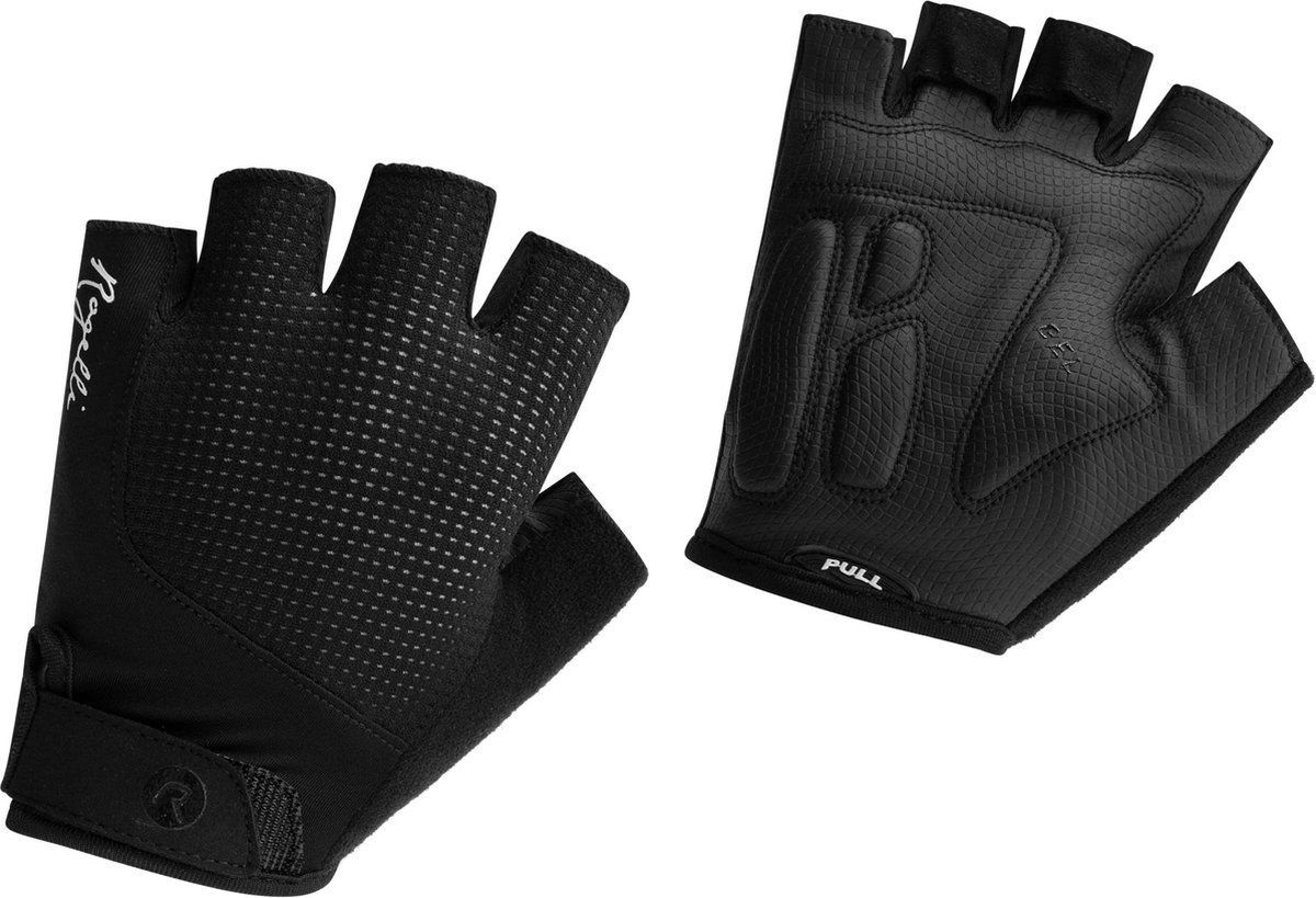 Rogelli Essential Fietshandschoenen Dames Zwart - Maat L