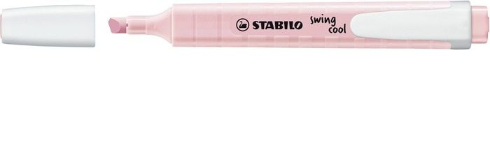 Stabilo Swing Cool Pastel - Markeerstift - Poeder Roze - Per Stuk