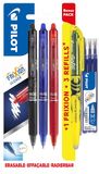 Pilot FriXion Clicker Pennen mclick 07 Bonuspack 3LightRefillset