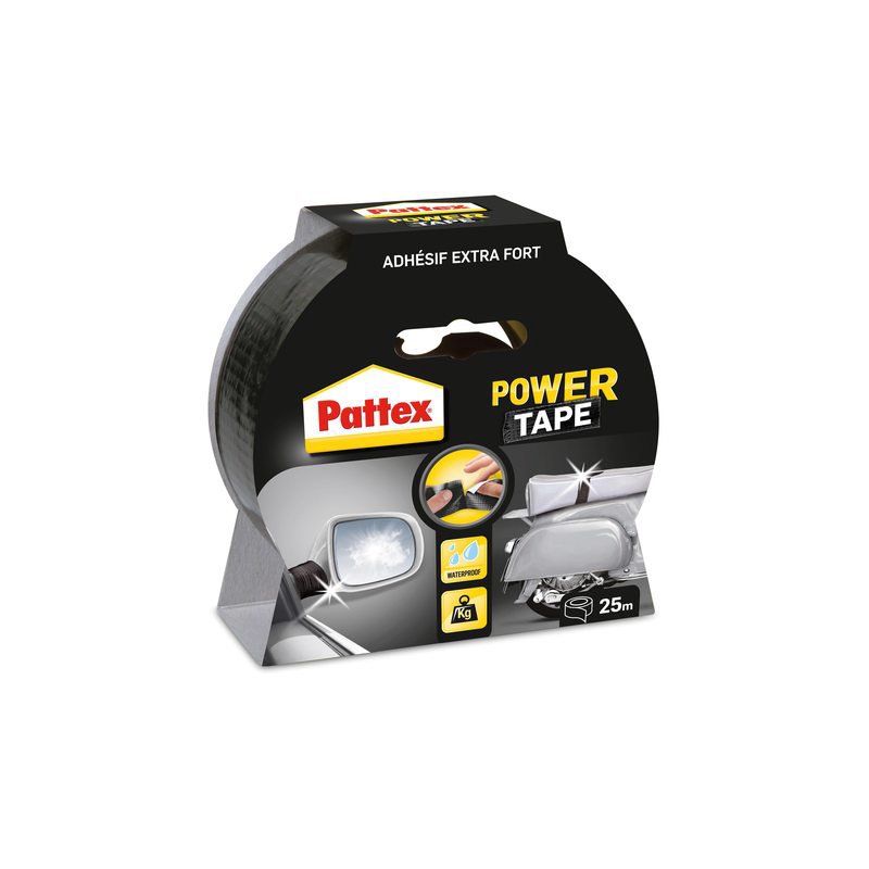 Pattex Plakband Power Tape 50mmx25m zwart