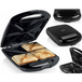 Princess Appareil à sandwichs XL - Grille-pain pour 4 sandwichs - 25 x 22 cm - Noir