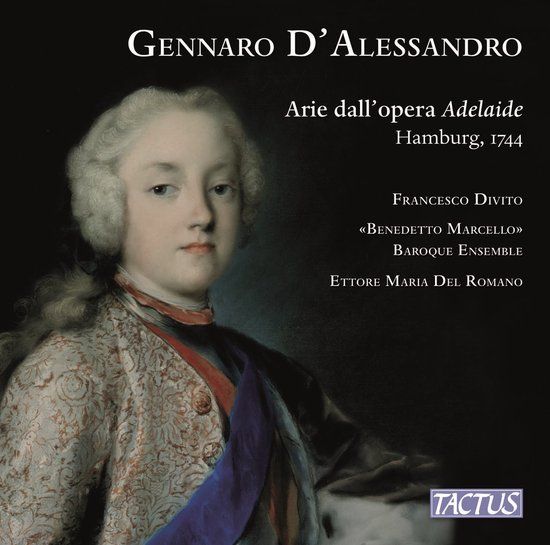 Outhere Tactus Francesco Divito, Benedetto Marcello Baroque Ensemble - Arias From Adelaide (CD)