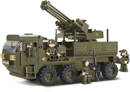 Sluban Army - Zwaartransporter M38-B0302 - Bouwstenen - 306 onderdelen