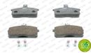 FERODO FDB906 Remblok Set, schijfrem - (set van 4)