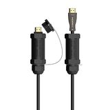 AISENS A153-0614 HDMI kabel 100 m HDMI Type A (Standaard) Zwart