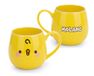 62797 Piu Piu 62797 Mok Piu Piu 400 ml 8 x 9 cm met banderol, geel
