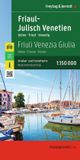 Friaul-Julisch freytag & berndt Friuli - Venezia - Giulia Road and Leisure Map 1:150.000