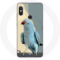 Maniacase Hoesje voor Xiaomi Redmi Note 5 AI Dual Camera Parkieten Blauw
