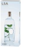 L.S.A. Void Karaf met Stopper 1,1 liter Glas Transparant