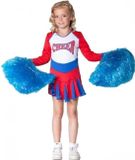 Wilbers Cheerleader rood/wit/blauw (mt 164)