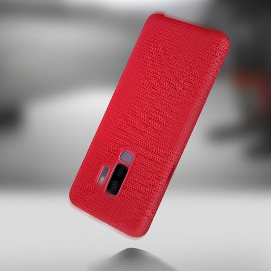 Samsung Hyperknit Cover - Rood - voor Samsung Galaxy S9+